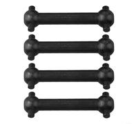 Albero di trasmissione completo e giunto a tazza per Tamiya TT01 TT02 RC Veicoli (ossa di cane in acciaio)