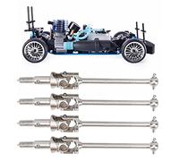 Albero di trasmissione CVD in acciaio, prestazioni stabili, albero di trasmissione RC, HSP 94123/94108/94102 1/10 RC auto, utilizzato per sostituire l'originale osso del cane 02003 e albero della