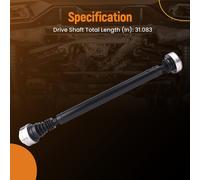 Albero di Trasmissione for Jeep Commander/Grand Cherokee 3.0 CRD 4x4 2005-2010