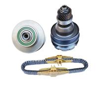 Albero di trasmissione per automobile Set di pulegge per trasmissione automatica CVT JF018E JF018, adatto per gruppo pignone cilindro pressione Nissan Kit semiasse(Universal model)