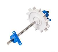 Albero di trasmissione per modelli Polaris Pool Cleaner 180 280 C80 C86 EC80 con cuscinetto a turbina per ridurre l'usura e migliorare le prestazioni di pulizia (1 C86 + 2 C80)