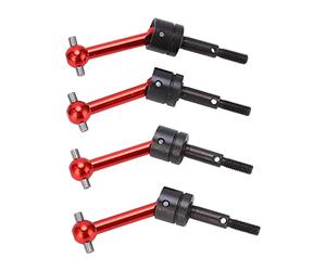 Albero di Trasmissione Universale in Metallo CVD da 70 mm Parti di aggiornamento 'Auto RC per Tamiya TT02 (Red)