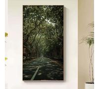 Albero Diamond Painting Kit Completo, Diamond Painting Strada Pittura Diamante Adulti, 5D Diamantini Crystal Art Disegni con Perline da Attaccare Kit Punto Croce, Decorazione Parete 50x100cm 5tg4-t