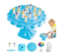 Albero 'equilibrio degli astronauti con giocattoli matematici - Gioco educativo in equilibrio con astronauti in ABS, giocattolo didattico STEM per l'interazione genitore-figlio, divertenti giocatt