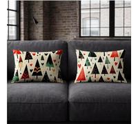 Albero Federe Cuscino Letto 30x50cm Set di 2, Federe Cuscini Divano 30x50cm Primavera Stampa Fronte-Retro, Copricuscini Divano Soprammobili Moderni per Letto Primavera Decorazioni Casa Regalo JBZT6407