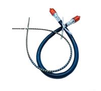 Albero flessibile per tosaerba da 89,9 cm, installazione rapida, maggiore flessibilità, perfetto per navigare in spazi ristretti nel tuo cortile (asse + nucleo albero)