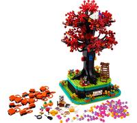 Lego ideas 21346 albero genealogico, idea regalo, hobby creativo con le costruzioni per adulti, decorazione per casa e ufficio