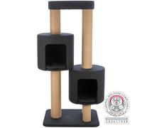Albero graffiato XXL Teites 148 cm nero