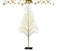 Albero Illuminato | Decorazione Con Luci Da Fata Da 30 Cm,Albero di Betulla Illuminato,Per Esterno e Interno, per Casa, Matrimonio, Feste di Natale, Festa Invernale e Display