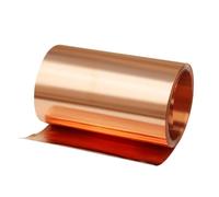 albero in acciaio inossidabile in metallo, Lamiera di rame T2 0,05-0,5 mm x 150 mm x 1000 mm(0.15x150x1000mm)
