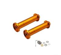 Albero in lega di alluminio progettato per mulinelli da baitcasting DAIWA, incluso DRT per MK1 FORTATULA Fishing Reel Retrofit Kit (2 pezzi oro)