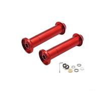 Albero in lega di alluminio progettato per mulinelli da baitcasting DAIWA, incluso DRT per MK1 FORTATULA Fishing Reel Retrofit Kit (2 pezzi rosso)