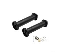 Albero in lega di alluminio progettato per mulinelli da baitcasting DAIWA, incluso DRT per MK1 FORTATULA Fishing Reel Retrofit Kit (2 pezzi nero)