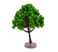 Albero in miniatura modello,Albero della disposizione del paesaggio dello scenario della ferrovia - Forniture per paesaggi modello, da giardino in miniatura, albero verde per progetti fai-da-te Paesag