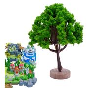 Albero in miniatura modello - Albero finto scenario ferroviario | Forniture per paesaggi modello, da giardino in miniatura, albero verde per progetti fai-da-te Paesaggio