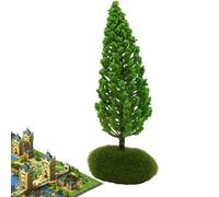 Albero in miniatura modello - Scenario Architettura Albero,Forniture per paesaggi modello, da giardino in miniatura, albero verde per progetti fai-da-te Paesaggio