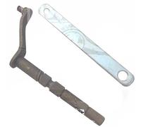 Albero ingranaggio braccio selettore ingranaggi TV Lambretta GP LI SX con tir...