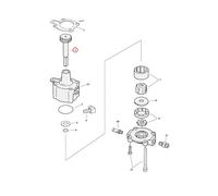 ALBERO INGRANAGGIO CONDUTTORE, POMPA OLIO
