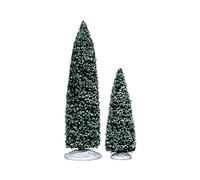 ALBERO INNEVATO - SNOWY JUNIPER TREE GRANDE E MEDIO SET DA 2