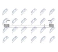 Albero intermedio NWP-CH-001 NTY per DODGE DURANGO RAM 1500 Standard Cab Pickup