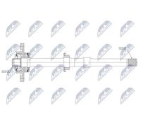 Albero intermedio NWP-NS-027 NTY