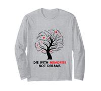 Albero ispiratore Life Canvas Die with Memories Not Dreams Maglia a Manica
