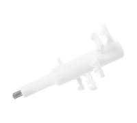 Albero Lama per Tritacarne, Ricambio Bianco Plastico per 5l | Connessione Scanalata Salda, Smontaggio Rapido, per Preparazione Carne in Casa e Laboratorio