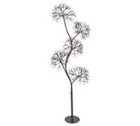 Albero luminoso 1 gioco di luce (H120 D45 cm) RICH 1200 luci - MICROLED IP44 Marrone 79250