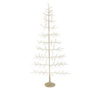 Albero luminoso 1 gioco di luce (H150 D75 cm) TIGLIO 2D 186 luci - MICROLED IP44 Bianco 79946