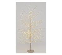 Lotti Albero natale Ramo TIGLIO Champagne H170cm 784 MicroLED FlashLED 4m+ø105