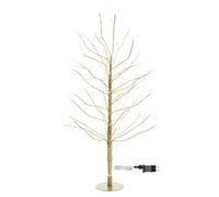 Albero luminoso 1 gioco di luce (H90 D50 cm) TIGLIO 240 luci - MICROLED IP44 Champagne 77812