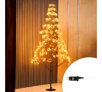 Albero luminoso 2250 Led in filo di rame 1,80 metri Bianco caldo 3000K Wisdom