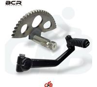 ALBERO MEZZALUNA + PEDIVELLA MESSA IN MOTO PER MOTORI PIAGGIO GILERA APRILIA 50