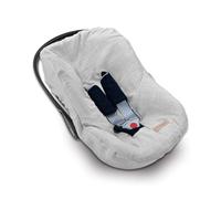 Albero Mio 0 - 13 kg | Coprisedile per seggiolino per bambini | Rivestimento per seggiolino | 100% cotone | grigio boho