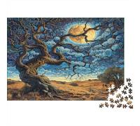 Albero misterioso Puzzles 1000 Pezzi In Colori Brillanti, Un Gioco Di Puzzle Per Pace Interiore, Ideale Per Attività in Famiglia, Regalo Di Compleanno Originale 38x26cm/1000pcs