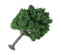 Albero modello 30 cm, albero artificiale per modellino ferroviario G pista Diorama paesaggio scenario decorazione in plastica fatta a mano verde