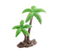 Albero modello - 8,3 x 5,4 cm PVC palma tropicale, decorazione per torta artificiale | per architettura modello miniatura casa ufficio festa decorazione artigianato collezione esposizione