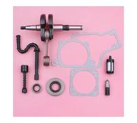 Albero motore adatto for motosega 038 MS380 MS381 1119 030 0400 1119 029 0500 Guarnizioni del cilindro del carter Kit filtro olio carburante