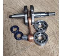 Albero motore adatto for MS271 MS291 Sostituisce i pezzi di ricambio for motosega OEM 1141 030 0401(With bearing seals)