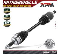 Albero Motore Anteriore Sinistra Senza ABS Anello Cambio per Honda Cr Z Zf 10-16