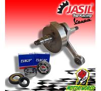 ALBERO MOTORE ANTICIPATO JASIL + CUSCINETTI SKF + PARAOLI VESPA PK 50 PRIMA SERI