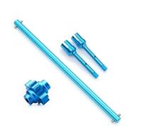 Albero Motore Auto rc per Tamiya per TT02 TT02B Metallo Albero di Trasmissione Centrale Elica Comune Blocco del Differenziale Spool 1/10 RC Auto Aggiornamenti Parti(Blue)