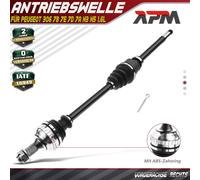 Albero Motore Cambio Anteriore Destro Con ABS Anello per Peugeot 306 7B 7E 7D