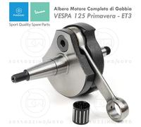 ALBERO MOTORE COMPLETO CONO Ø19 CORSA 51 TIPO ORIGINALE VESPA 125 ET3 PRIMAVERA
