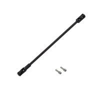 Albero Motore Giunto Albero Trasmissione Fai Da Te Tagliato A Lunghezza Per 1/10 LCG RC Per Cingolato Per Robot SCX10 I II III TRX4 Per Capra Universale Trasmissione(Black 1pcs)