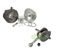 ALBERO MOTORE IM07007 +GR.TERMICO POLINI D.55 102cc PER VESPA PK 50 XL-RUSH