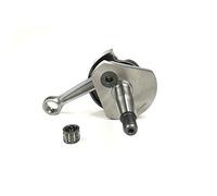 ALBERO MOTORE JASIL PIAGGIO VESPA PK50XL RUSH N V FL APE50TM CONO D.20 ANTICIPATO E CROMATO