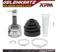 Albero Motore Kit Giunto Lato Ruota L Anteriore + R Senza ABS per Nissan Micra 2