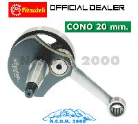 ALBERO MOTORE MAZZUCCHELLI AMT186ADATTO PER APE 50 MODIFICA 125 ANTICIPATO CROM