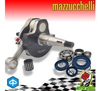 ALBERO MOTORE MAZZUCCHELLI ANTICIPATO + CUSCINETTI VESPA PX 125 150 ARCOBALENO